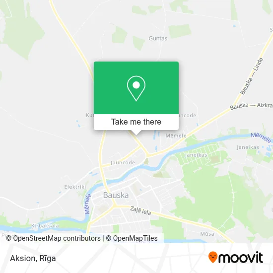 Aksion map