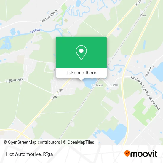 Hct Automotive map
