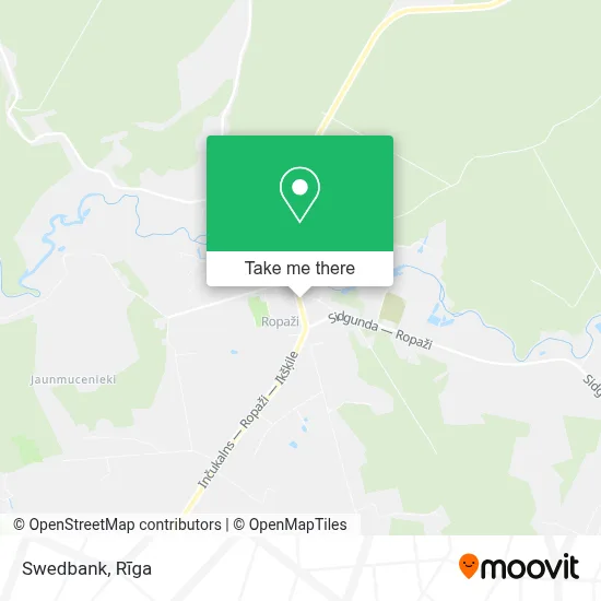 Swedbank map