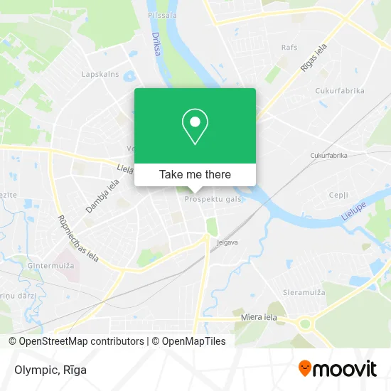 Olympic map