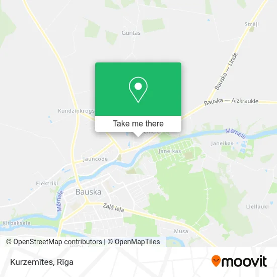 Kurzemītes map