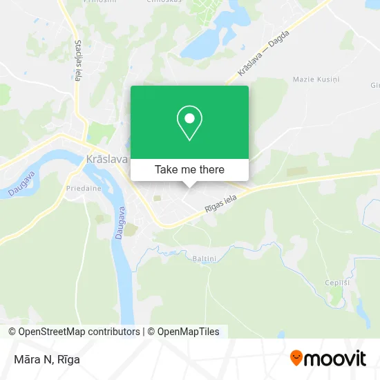 Māra N map