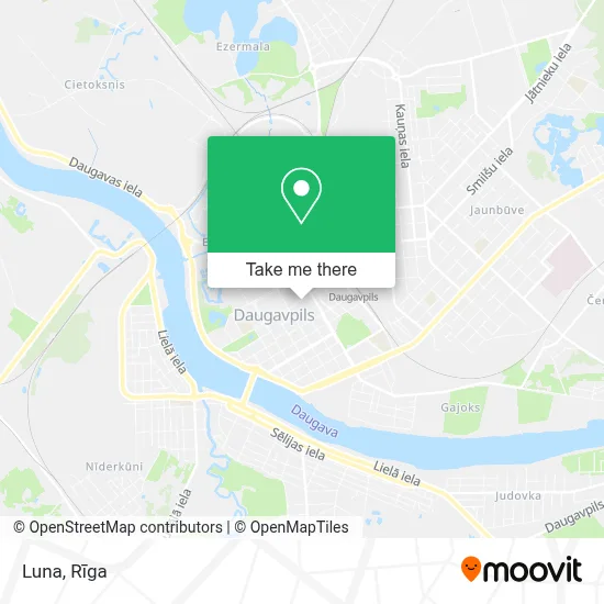 Luna map
