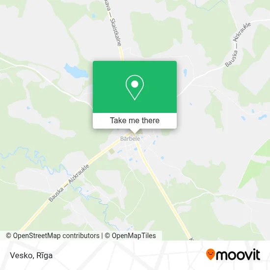 Vesko map