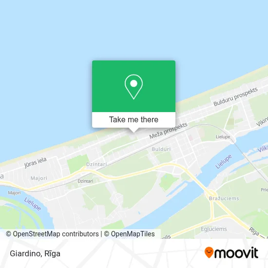 Giardino map