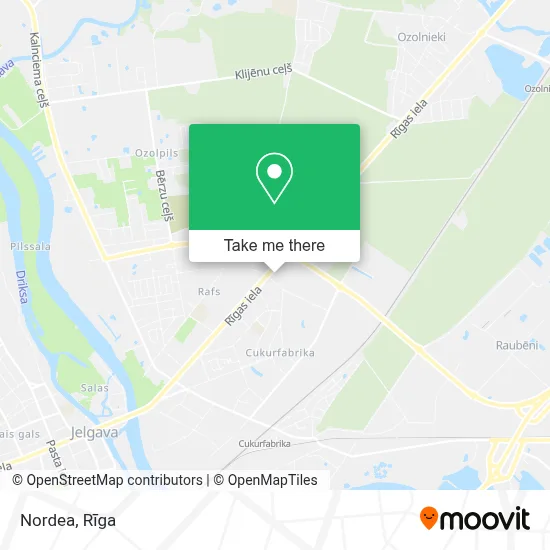 Nordea map