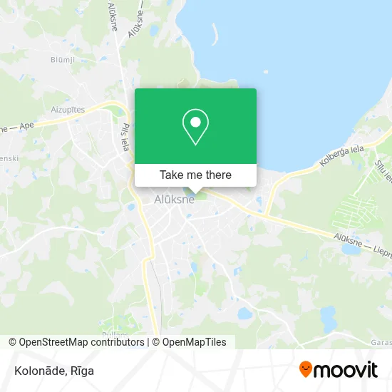 Kolonāde map