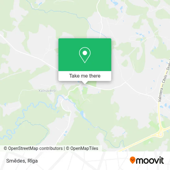 Smēdes map