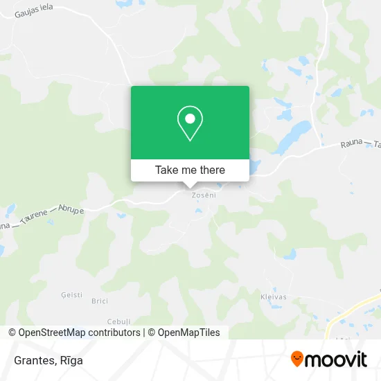 Grantes map