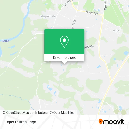 Lejas Putras map