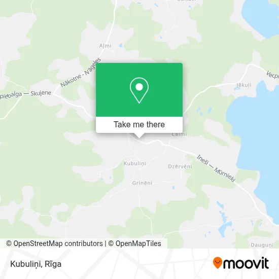 Kubuliņi map