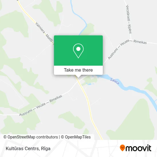 Kultūras Centrs map