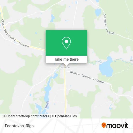 Fedotovas map