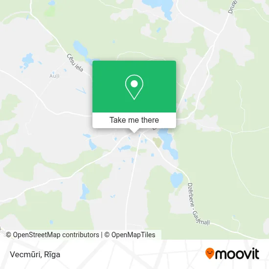 Vecmūri map