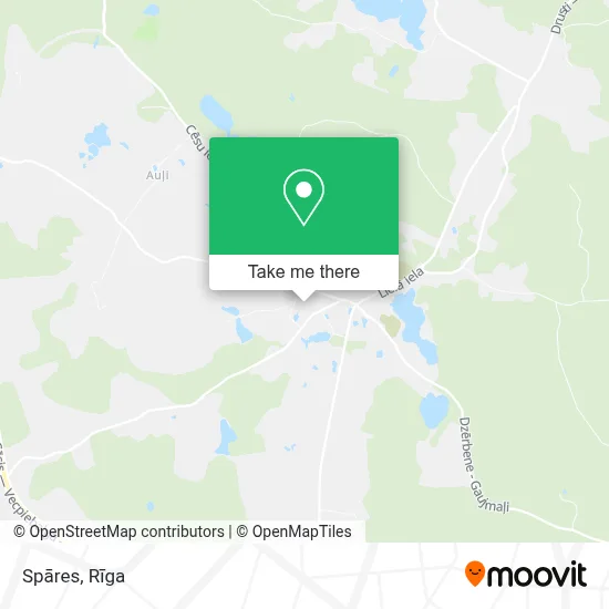 Spāres map