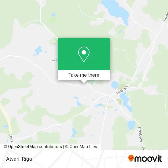 Atvari map