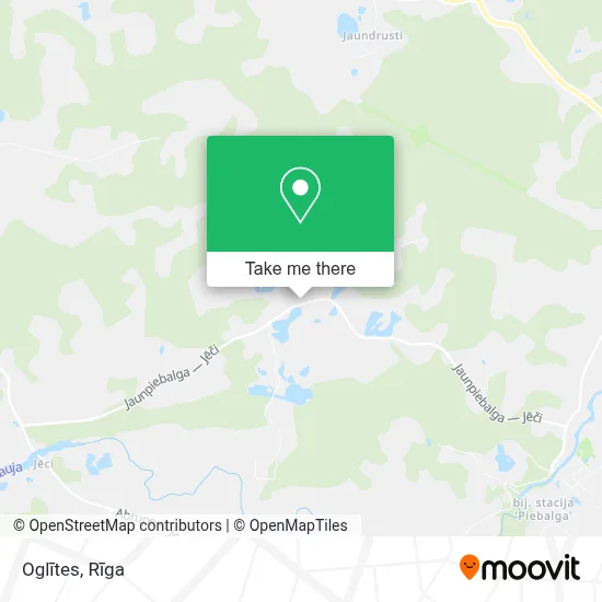 Oglītes map