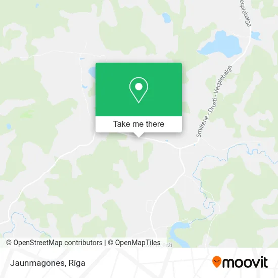 Jaunmagones map