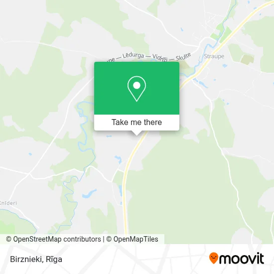 Birznieki map