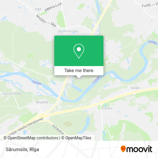 Sārumsils map