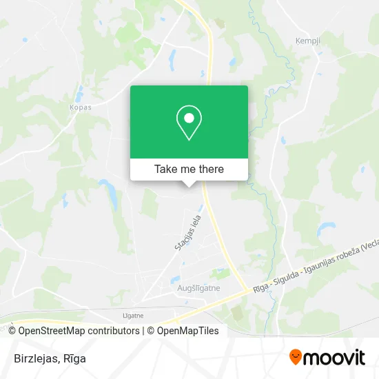 Birzlejas map