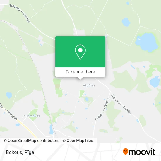 Beķeris map