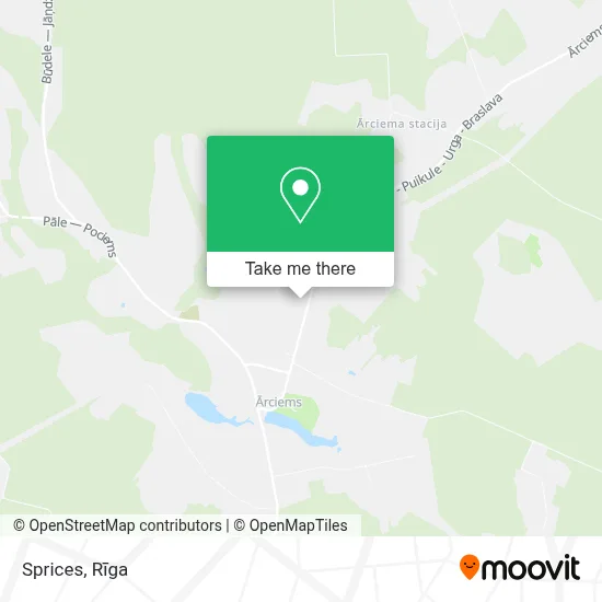 Sprices map