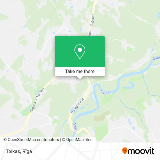 Teikas map