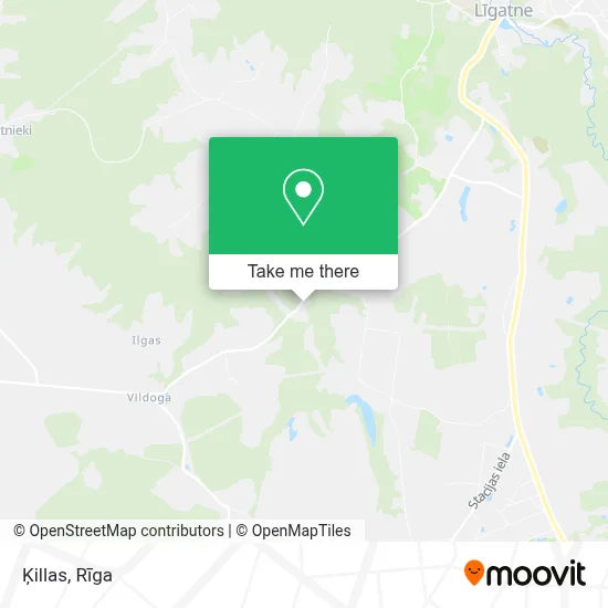 Ķillas map