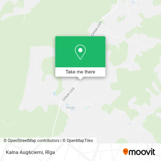 Kalna Augšciemi map