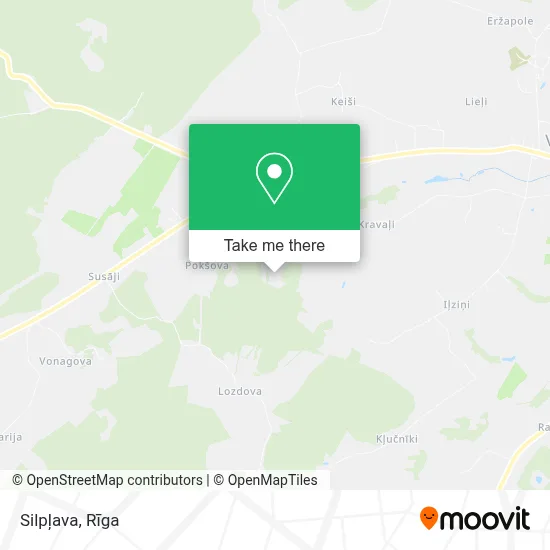 Silpļava map