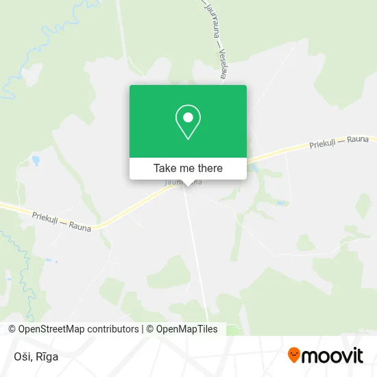 Oši map