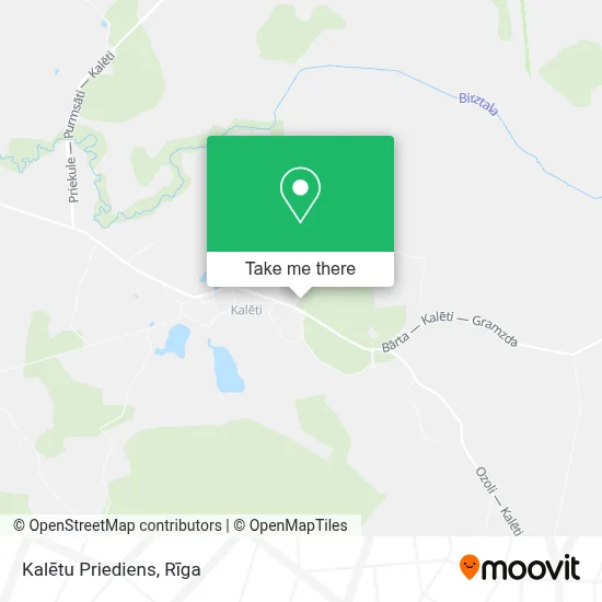 Kalētu Priediens map