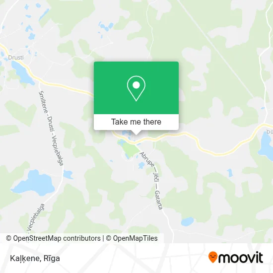 Kaļķene map