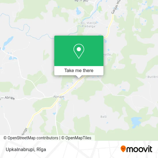 Upkalnabrupi map