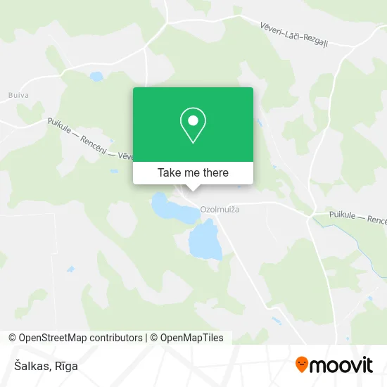 Šalkas map