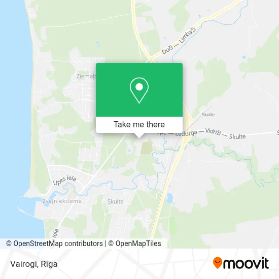 Vairogi map