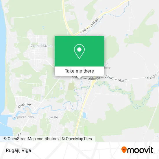 Rugāji map