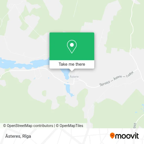 Āsteres map
