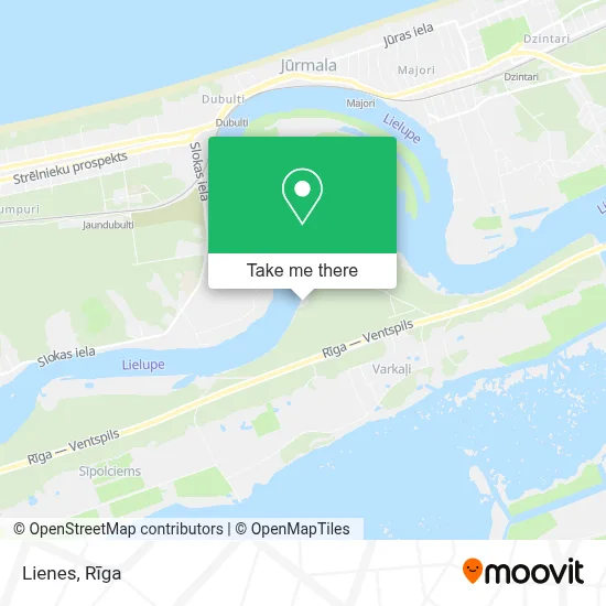 Lienes map