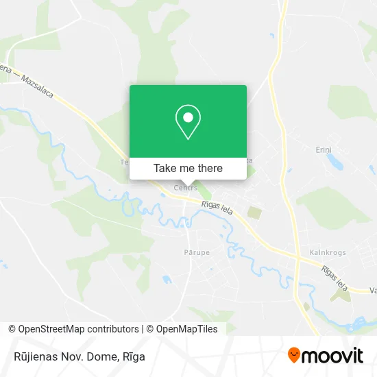 Rūjienas Nov. Dome map