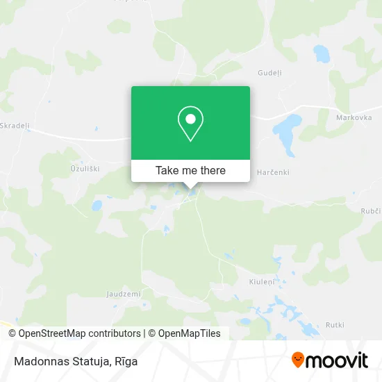 Madonnas Statuja map