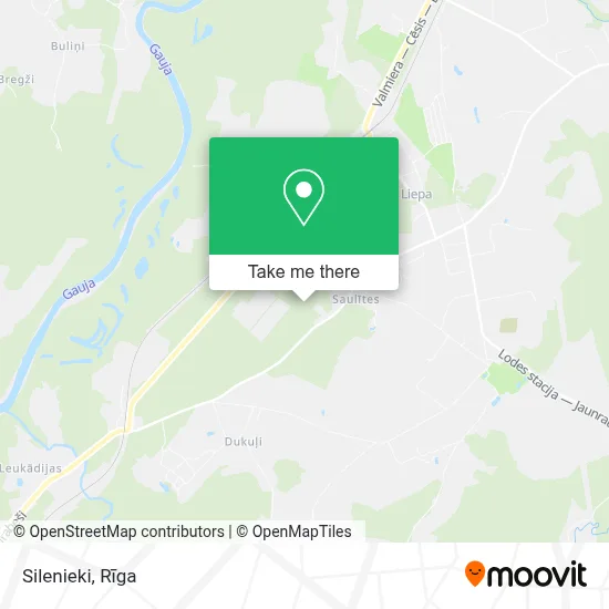 Silenieki map