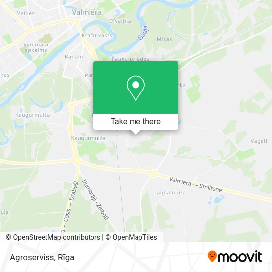 Agroserviss map