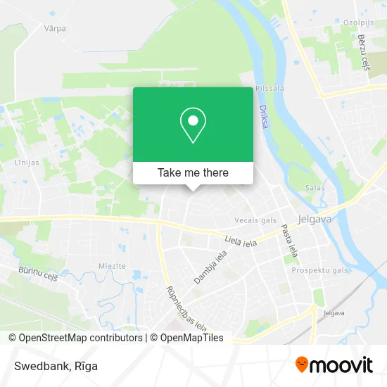 Swedbank map