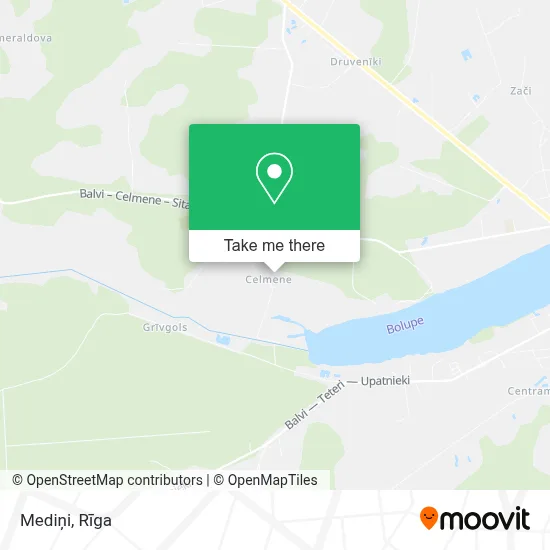 Mediņi map