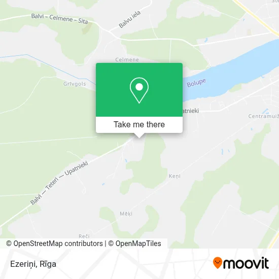 Ezeriņi map