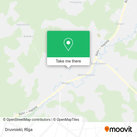 Druvnieki map