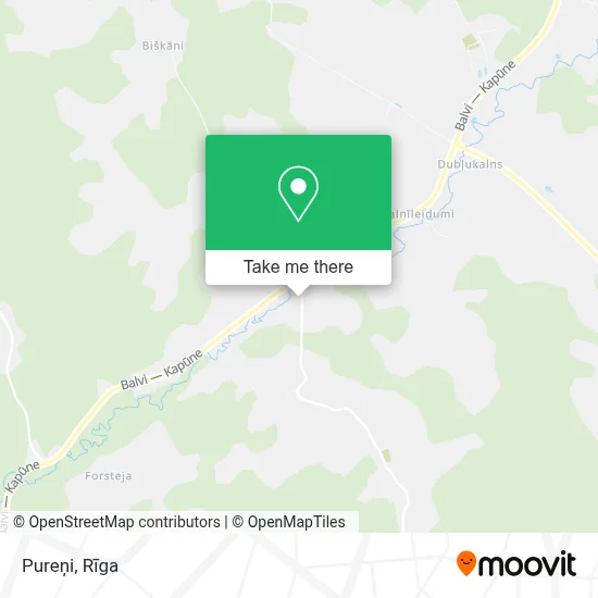 Pureņi map