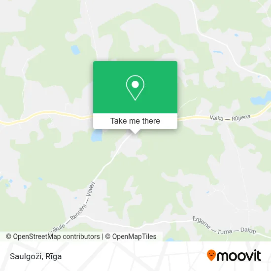 Saulgoži map